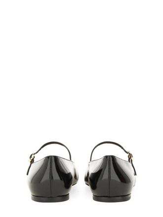 Gianvito Rossi Christina 05 Ballerina - Black