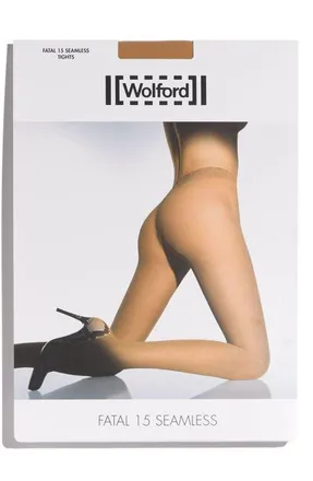 Wolford Fatal 15 Seamless Tights in Black at Nordstrom, Size X-Small