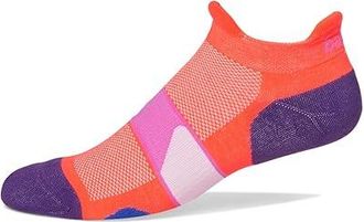 Balega Ultraglide No Show Tab Athletic Shoes Fluorescent Coral : MD (US Mens Shoe 7-9 - Womens Shoe 8.5-10.5), Nylon/Polyester