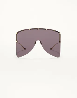 Valentino Occhiale Maschera In Metallo unisex ORO/GRIGIO 99