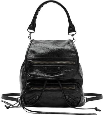 Balenciaga Le City Mini Backpack - Dames - Rugzakken - Zwart - ONE Size - Katoen - Tassen