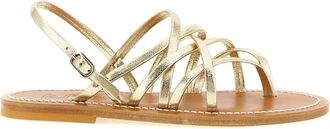 K.Jacques Sandalen - Dames - Sandalen - Geel - 37 EU - Schoenen
