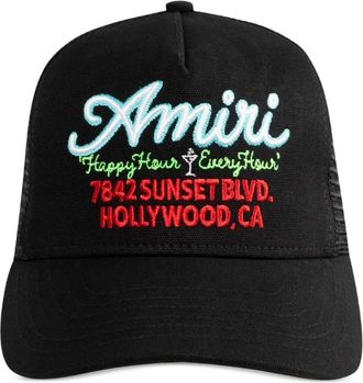 Amiri Cappello da baseball Neon Lights - Nero