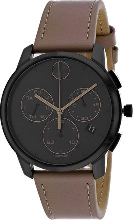 Movado Mens Black dial Watch