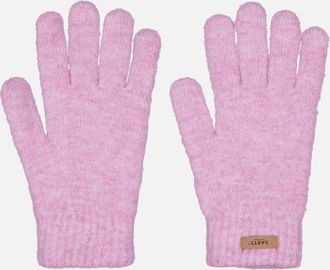 Barts Womens Barts Womens Witzia Comfy Knitted Fleece Lined Gloves - Pink - Size: ONE size