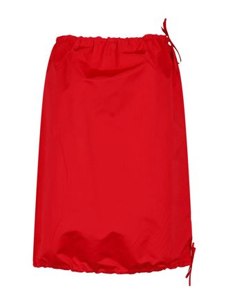 Prada Gonna Midi In Raso