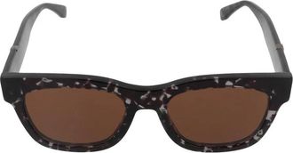 Fendi Diagonale Zonnebril - unisex - Zonnebrillen - Zwart - 52 MM - Accessoires