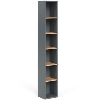 Vicco Mobile alto Viktor, Antracite/quercia dorata, 30 x 188.6 cm