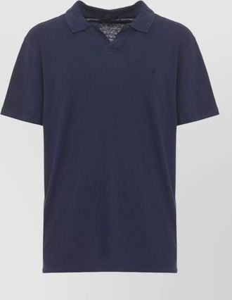 Ralph Lauren cotton linen long sleeve polo shirt