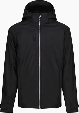Regatta Mens Regatta Professional Mens 4 in 1 Soft Shell Jacket - Black - Size: 46/Regular