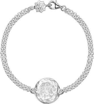 Dower & Hall Engravable Disc Story Bracelet