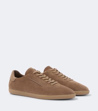 Ermenegildo Zegna 232 suede sneakers