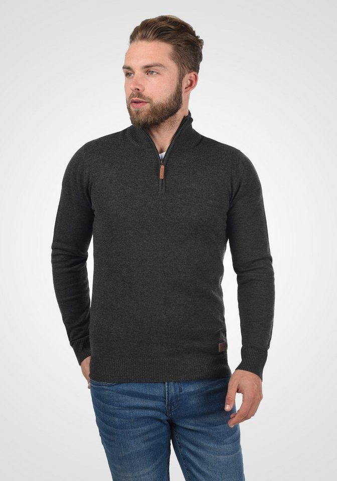 Coofandy Pullover Herren Half Zip Strickpullover Troyer Langarm
