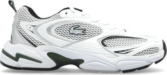 Lacoste Sportschoenen met logo - Dames - Sneakers - Wit - 40 EU - Schoenen