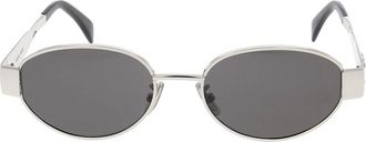 Celine Triomphe 01 Zonnebril - Dames - Zonnebrillen - Grijs - 54 MM - Accessoires