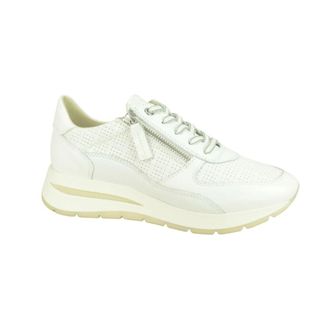 DL Sport Gedrukte Runner voor Stijlvolle Look - Dames - Schoenen - Wit - Maat: 41 EU