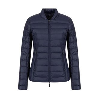 A|X Armani Exchange Ultralight Down Jacket - Dames - Winterjassen - Blauw - XL - Leer - Jassen