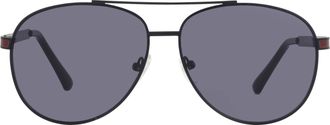 Guess Smoke Pilot Mens Sunglasses GF5110 01A 59