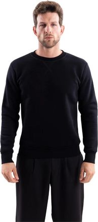 Bastille Felpa girocollo Redball - Heren - Sweatshirts & Hoodies - Zwart - Maat: M Katoen