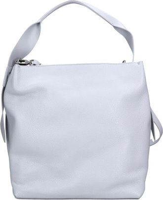 Rebelle Fabia Hobo - Dames - Handtassen - Blauw - ONE Size - Leer - Tassen
