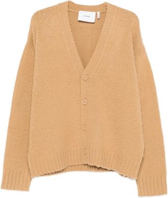 Axel Arigato Studio Cardigan - Heren - Vesten - Bruin - XL - Wol - Truien & Vesten