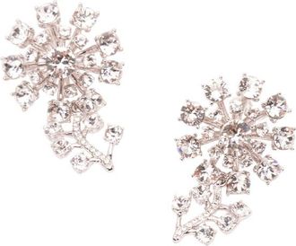 Self Portrait Small Crystal Earrings
