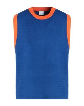 8 by YOOX ORGANIC COTTON KNIT CONTRAST VEST