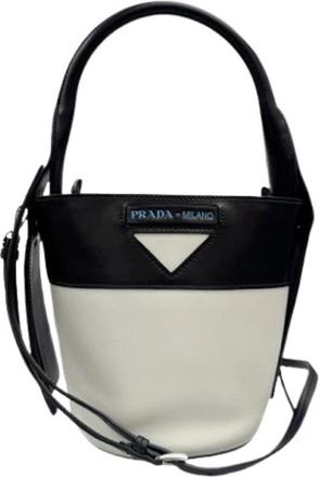 Prada Pre-owned Bucket Bag - Dames - Vintage Tas - Veelkleurig - ONE Size - Leer - Vintage