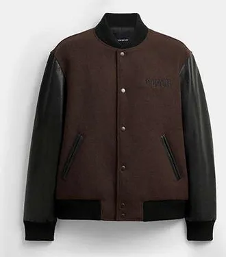 Coach Wool Varsity Jacket