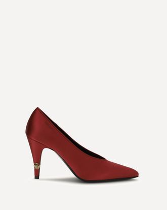 Versace Gianni satin Pumps Female 37.5
