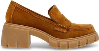 Steve Madden Humphrey Loafers - Dames - Loafers - Bruin - 35 1/2 EU - Su&egrave;de - Schoenen