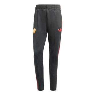 adidas Manchester United Stone Roses Originals Pants Asia Sizing Black IN6968