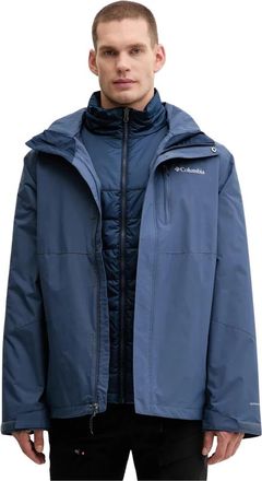 Columbia Fitness, Heren, Blauw, M, Leer, Element Blocker III Interchange Jacket