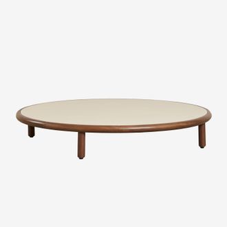 Sklum Sklum - Mesa De Centro Para Jard&iacute;n Redonda En Madera De Acacia Olivia