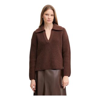 Barbour Mujer, Jerseys, Marr&oacute;n, Talla: L
