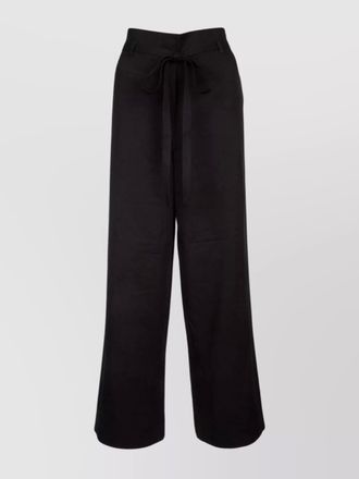 Toteme wide-leg high-waist trousers tie belt