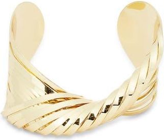 Nordstrom Twisted Cuff in Gold at Nordstrom Rack