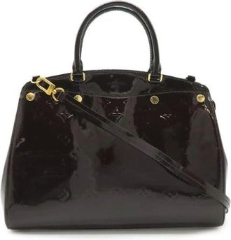 Louis Vuitton Pre-owned Handbags, female, Purple, Size: ONE SIZE Pre-owned Canvas Handbag
