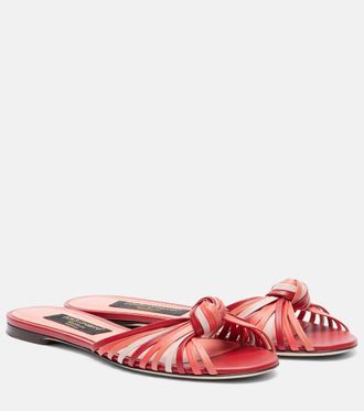 Dolce & Gabbana Sandalias Bianca 2.0 de piel