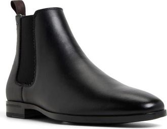 Ted Baker Norwich Chelsea Boot in Black Emboss at Nordstrom, Size 8.5