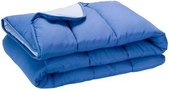 Colchones Aznar N&oacute;rdico De Fibra Bicolor De 300 Gr/m&sup2; Azul - Cama 80/90 (150x220)