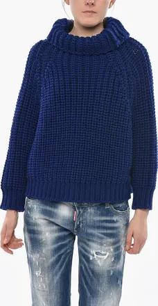Givenchy Pullover a Collo Alto in Lana Givenchy