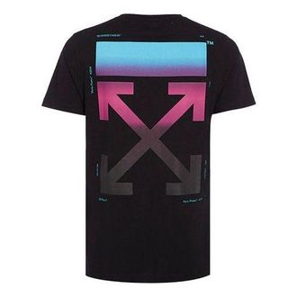 Off-white Mens Gradient Arrows Short Sleeve OMAA038F181850051088