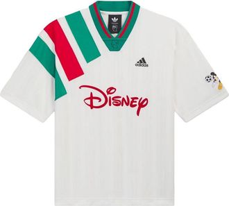 adidas x Brain Dead x Disney Football Jersey Asia Sizing Chalk White KR2689
