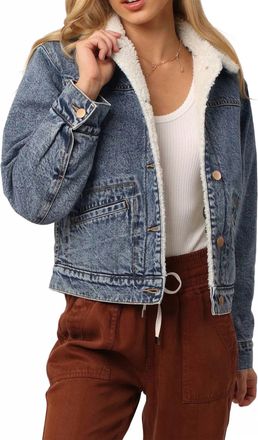 Dear John Denim Owen Denim Jacket In Blue Springs
