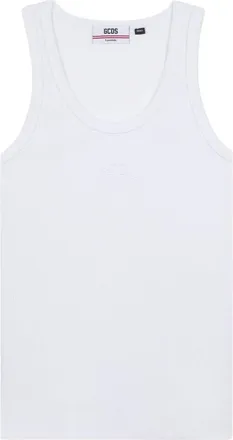 GCDS Gcds, Dames, Tops, Wit, Maat: 2XS Katoen