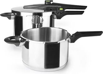 Ibili Aparato De Cocina Bighub Exklusiv 2 Piezas Compatible Inducci&oacute;n