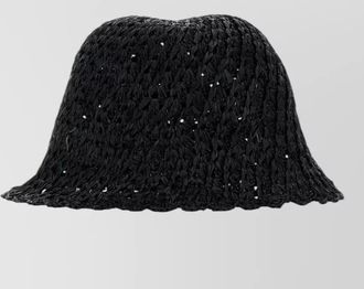 Helen Kaminski raffia rio bucket hat wide brim