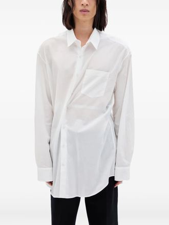 Ann Demeulemeester Mark shirt - men - Cotton - 50 - White