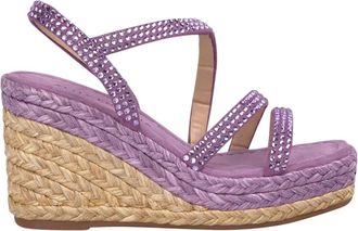 Alma En Pena Alma EN Pena, Schoenen, Dames, Paars, 39 EU, Wig sandaal strass